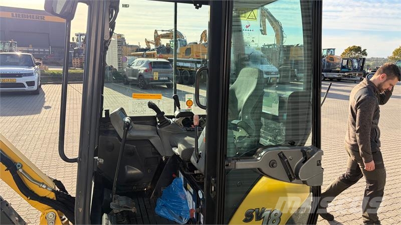 Yanmar SV18 Tiltman og 2 skovle Mini rýpadla < 7t