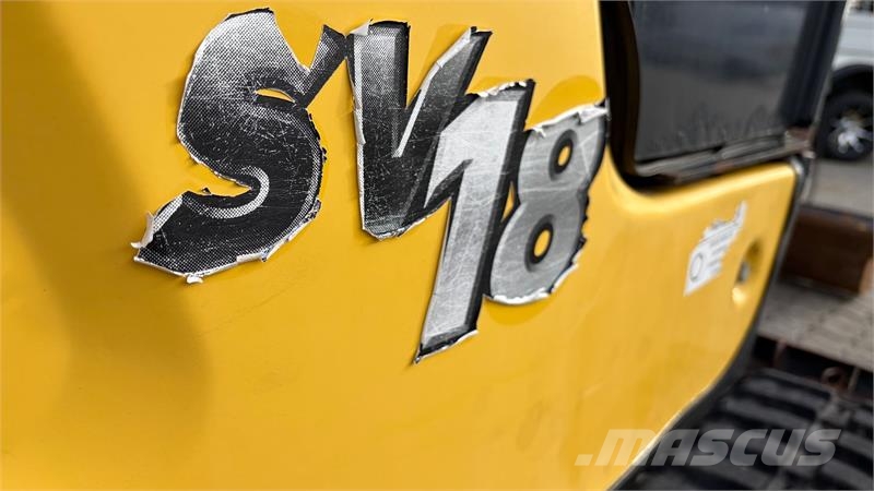 Yanmar SV18 Tiltman og 2 skovle Miniescavatori
