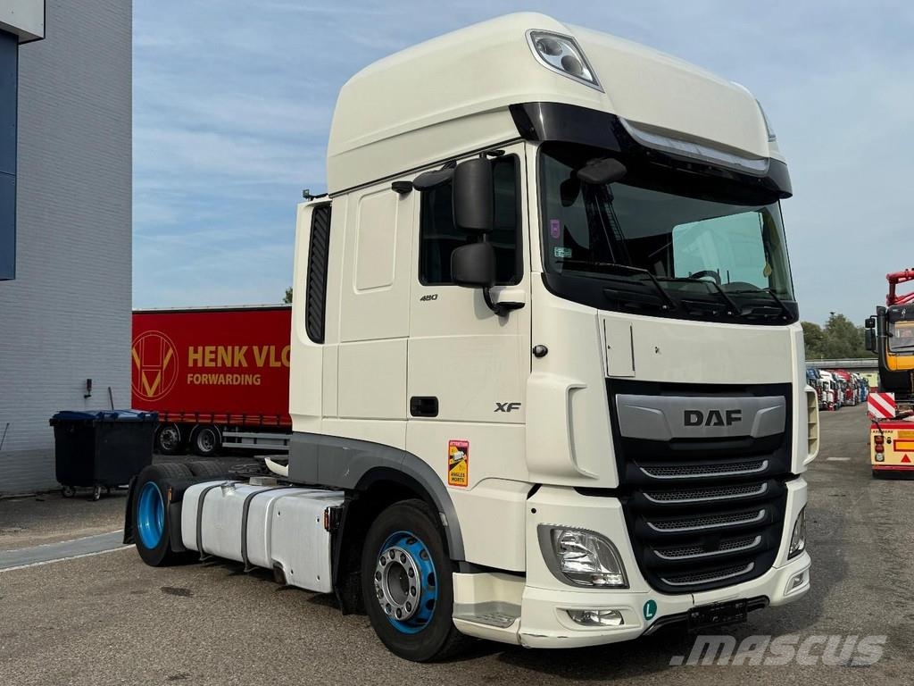 DAF XF 480 4X2 EURO 6 MEGA 트랙터 유닛