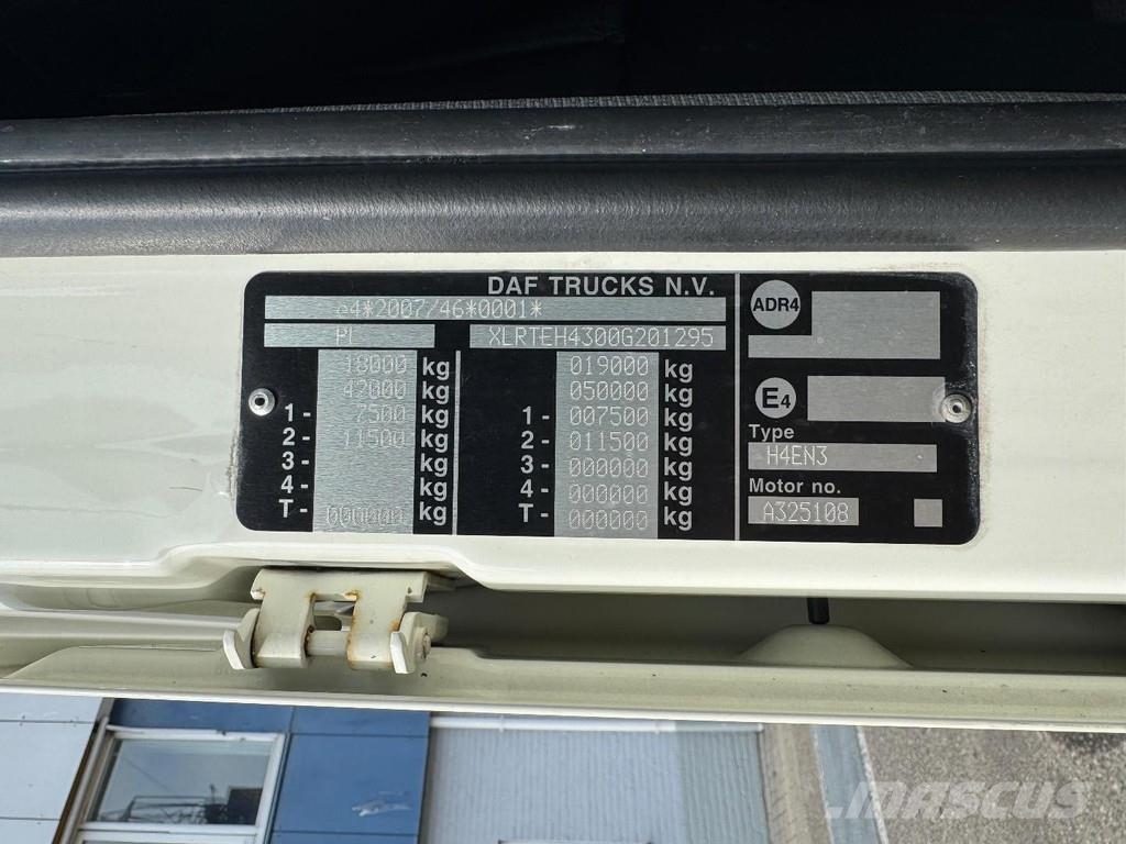 DAF XF 480 4X2 EURO 6 MEGA 트랙터 유닛