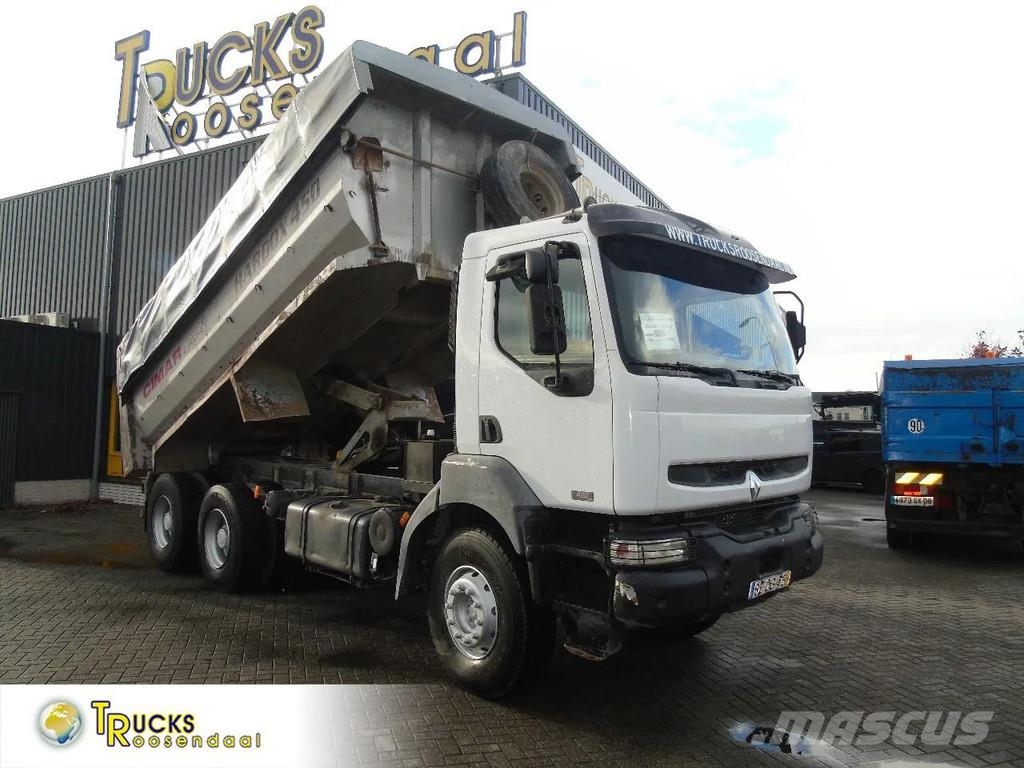 Renault Kerax 420 DCI + MANUAL + SPRING + 6X4 + PERFECT شاحنات قلابة