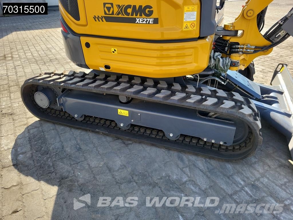 XCMG XE27 E FACTORY WARRANTY - CW/3 BUCKETS - KUBOTA EN Mini excavators < 7t