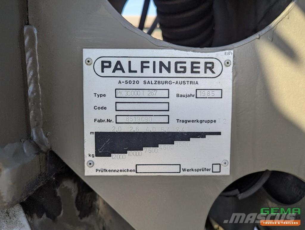  OAF 32.281 6x6  - WSK - Palfinger PK30000T - Hub r Evakuators ar manipulatoru