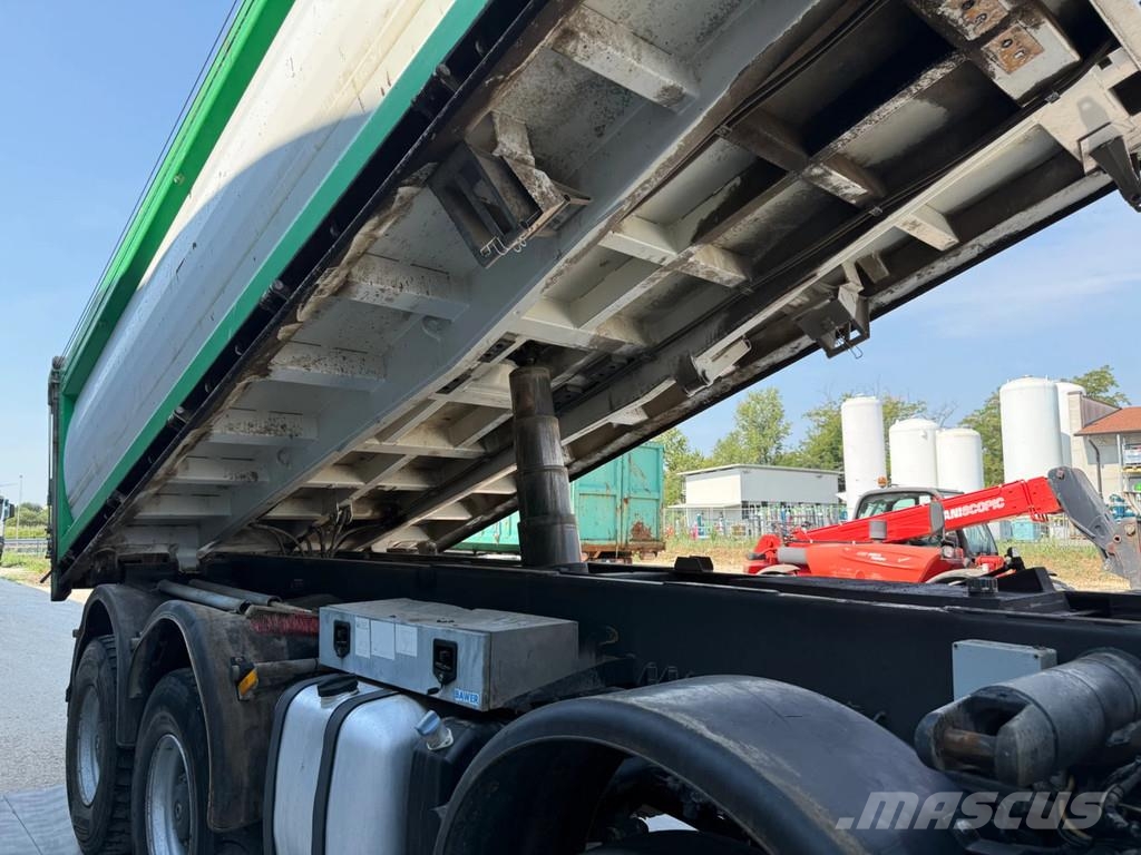 Mercedes-Benz Actros 4151 Actros 4151K V8 8x4 Euro5 40Ton Savivarčių priekabų vilkikai