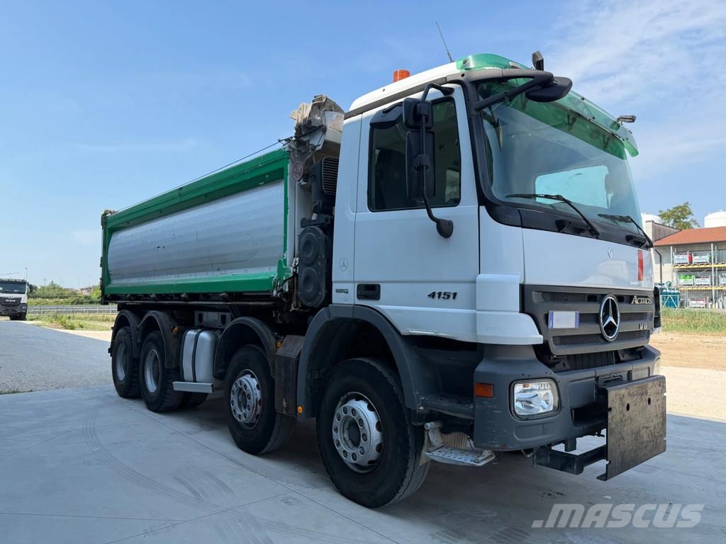 Mercedes-Benz Actros 4151 Actros 4151K V8 8x4 Euro5 40Ton Savivarčių priekabų vilkikai