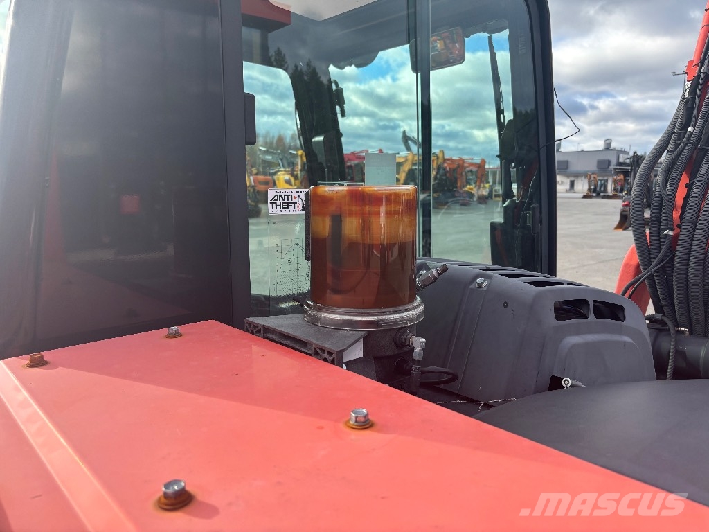 Kubota KX 080-4 / Engcon, 2 kauhaa, Rasvari, Uudet telat Vidēja lieluma ekskavatori 7 t - 12 t