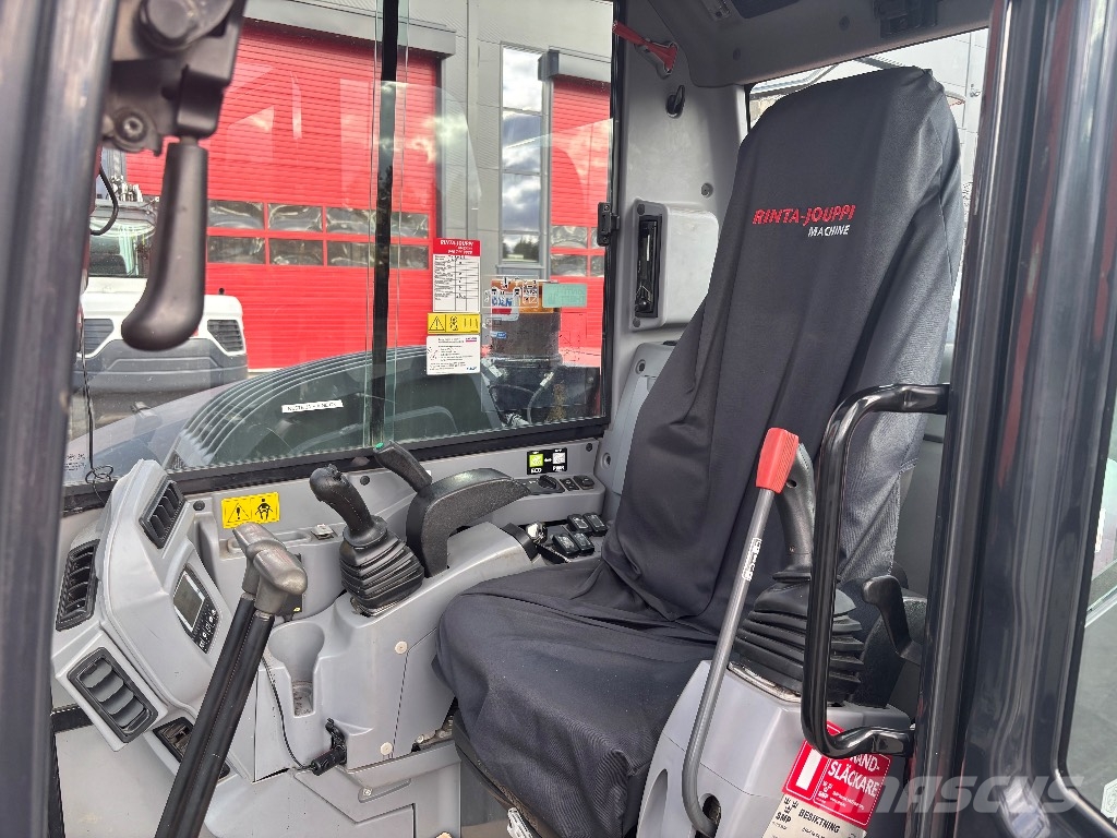 Kubota KX 080-4 / Engcon, 2 kauhaa, Rasvari, Uudet telat Vidēja lieluma ekskavatori 7 t - 12 t