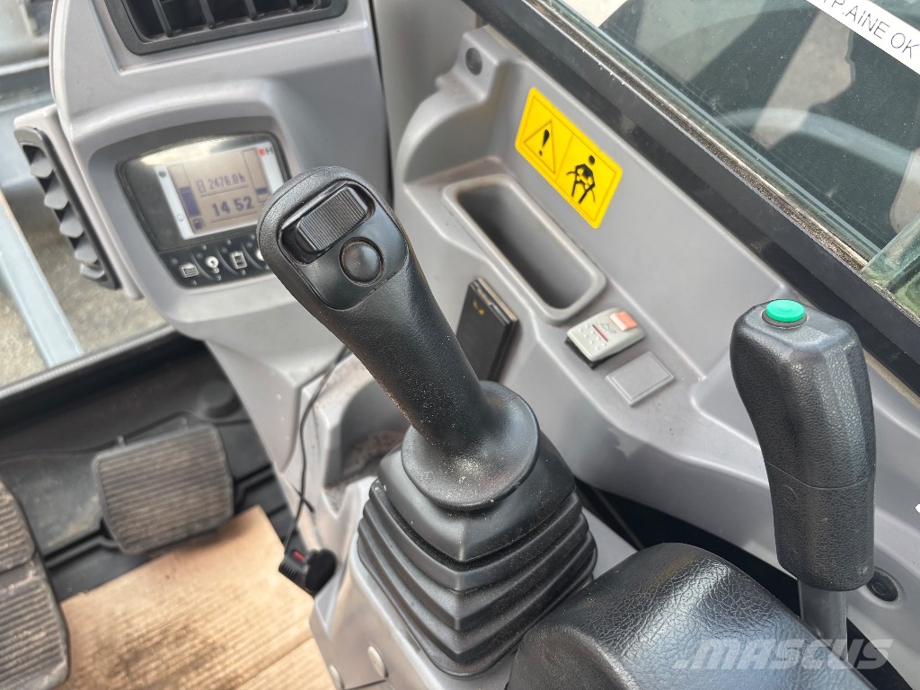 Kubota KX 080-4 / Engcon, 2 kauhaa, Rasvari, Uudet telat Vidēja lieluma ekskavatori 7 t - 12 t