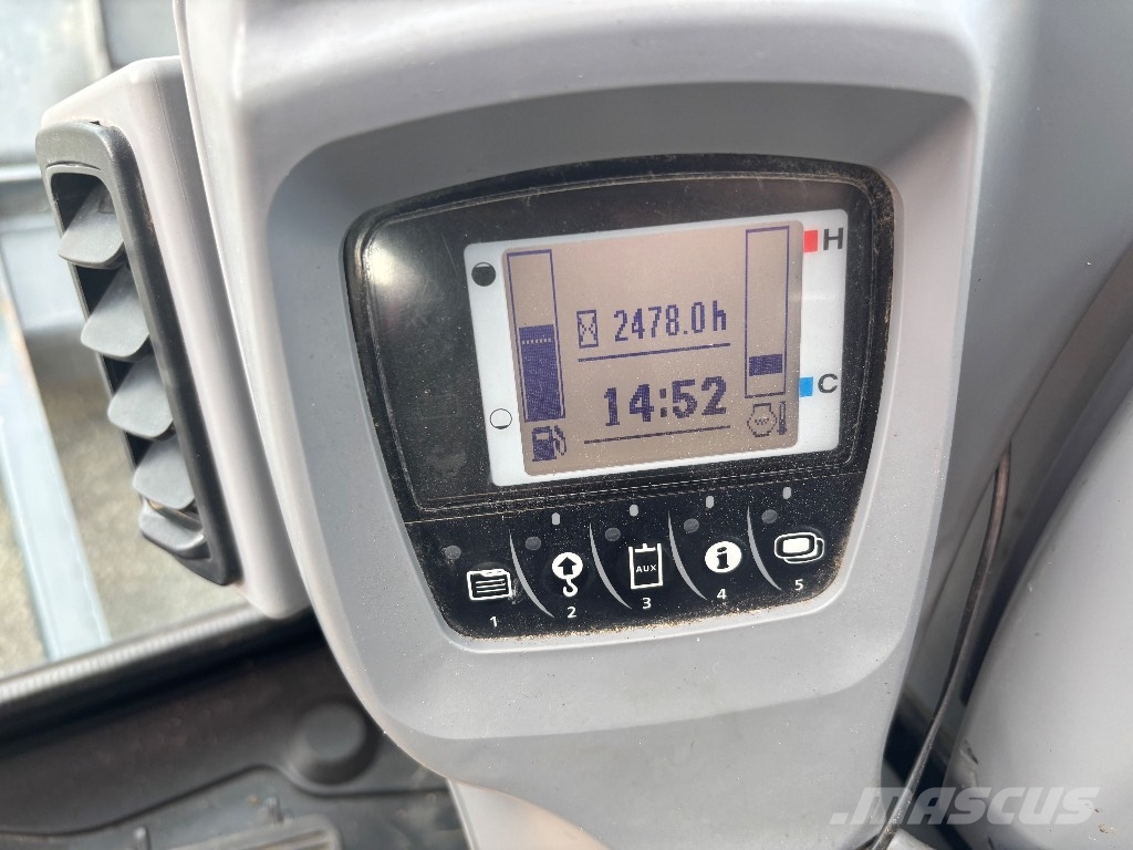 Kubota KX 080-4 / Engcon, 2 kauhaa, Rasvari, Uudet telat Vidēja lieluma ekskavatori 7 t - 12 t