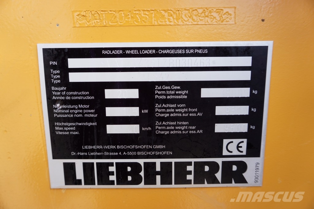 Liebherr L 542 Wielladers