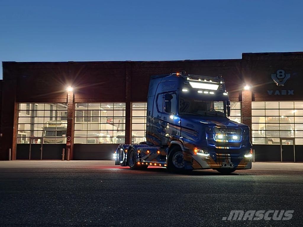 Scania S730 V8 NGS Torpedo / Hauber - Vlastuin - Show tru Vetopöytäautot