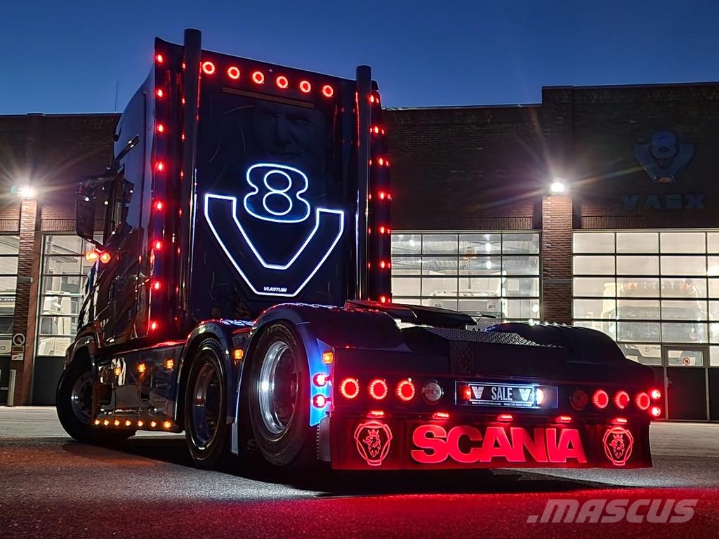 Scania S730 V8 NGS Torpedo / Hauber - Vlastuin - Show tru Vetopöytäautot