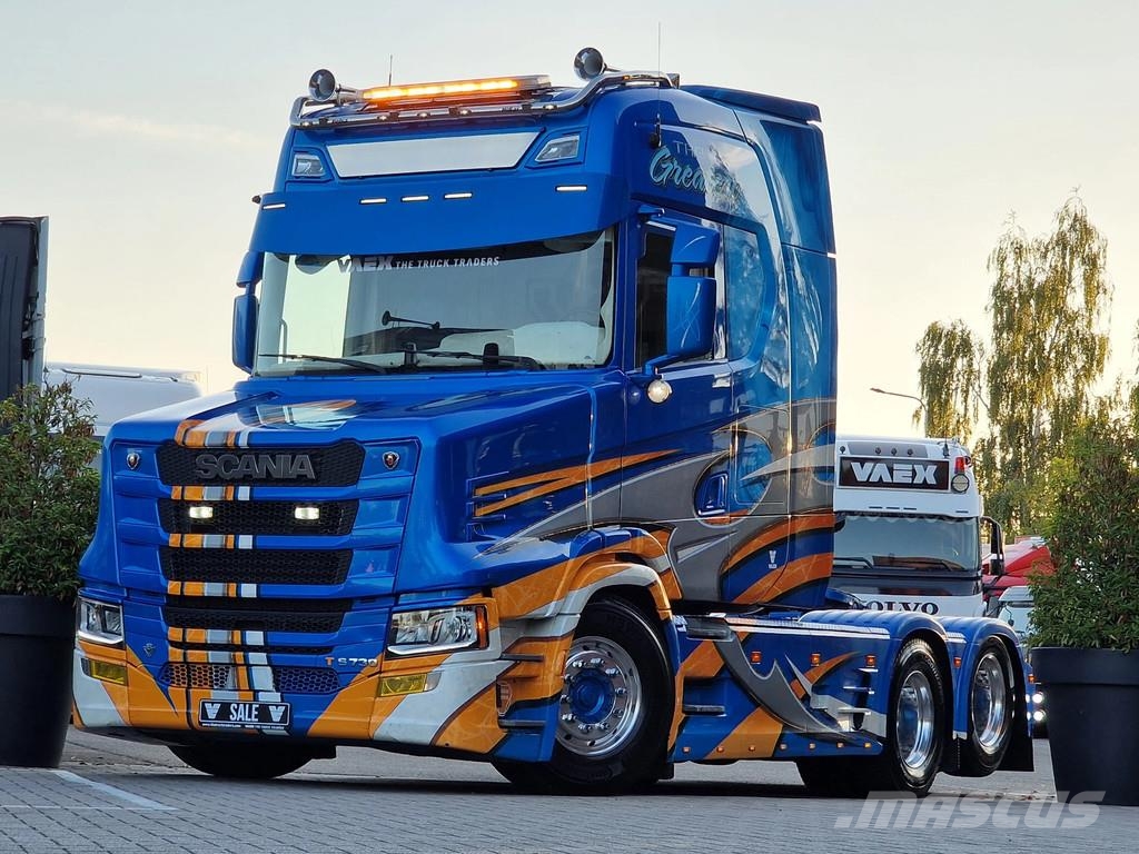 Scania S730 V8 NGS Torpedo / Hauber - Vlastuin - Show tru Vetopöytäautot