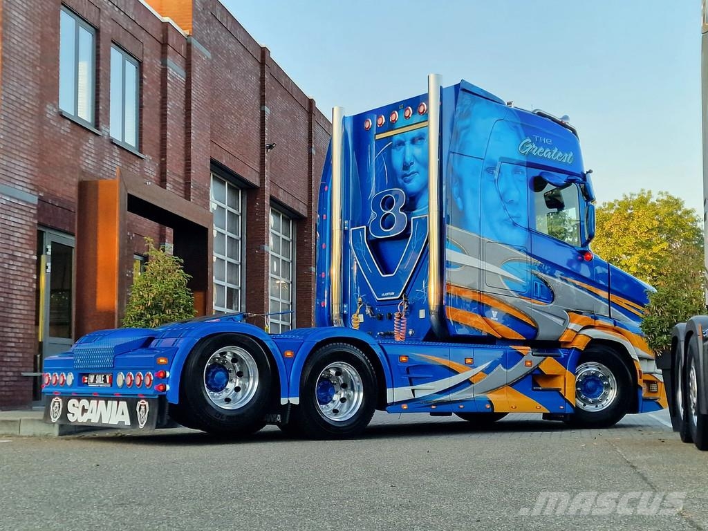 Scania S730 V8 NGS Torpedo / Hauber - Vlastuin - Show tru Vetopöytäautot