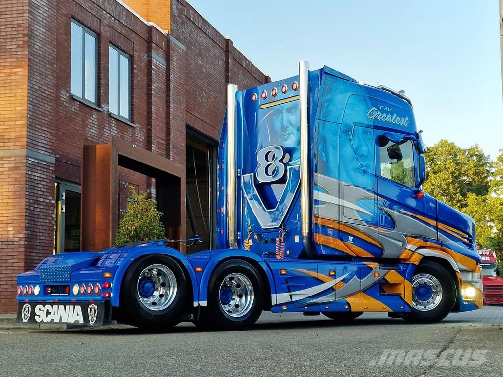 Scania S730 V8 NGS Torpedo / Hauber - Vlastuin - Show tru Vetopöytäautot