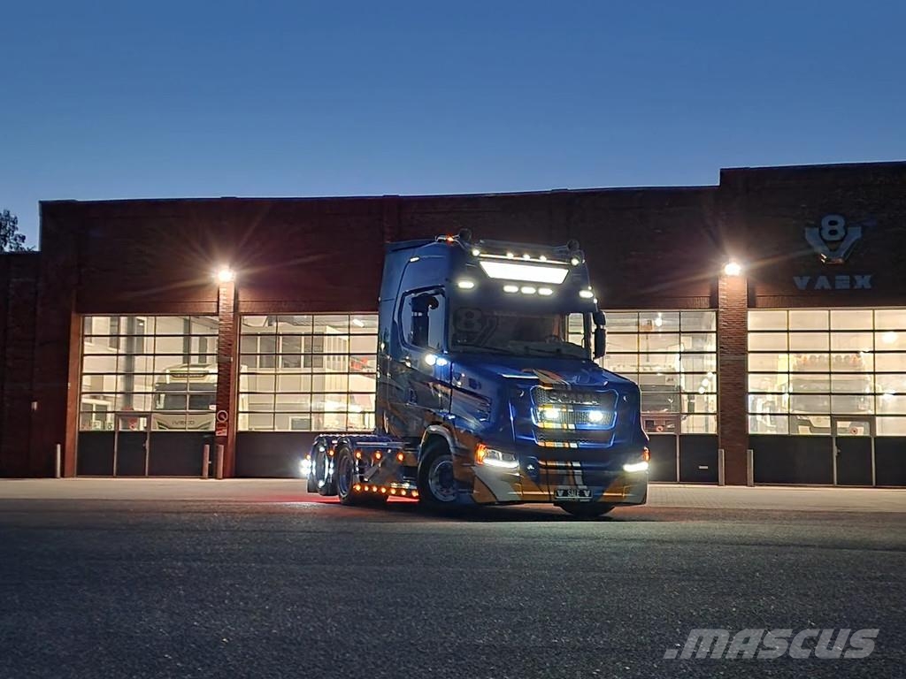 Scania S730 V8 NGS Torpedo / Hauber - Vlastuin - Show tru Vetopöytäautot