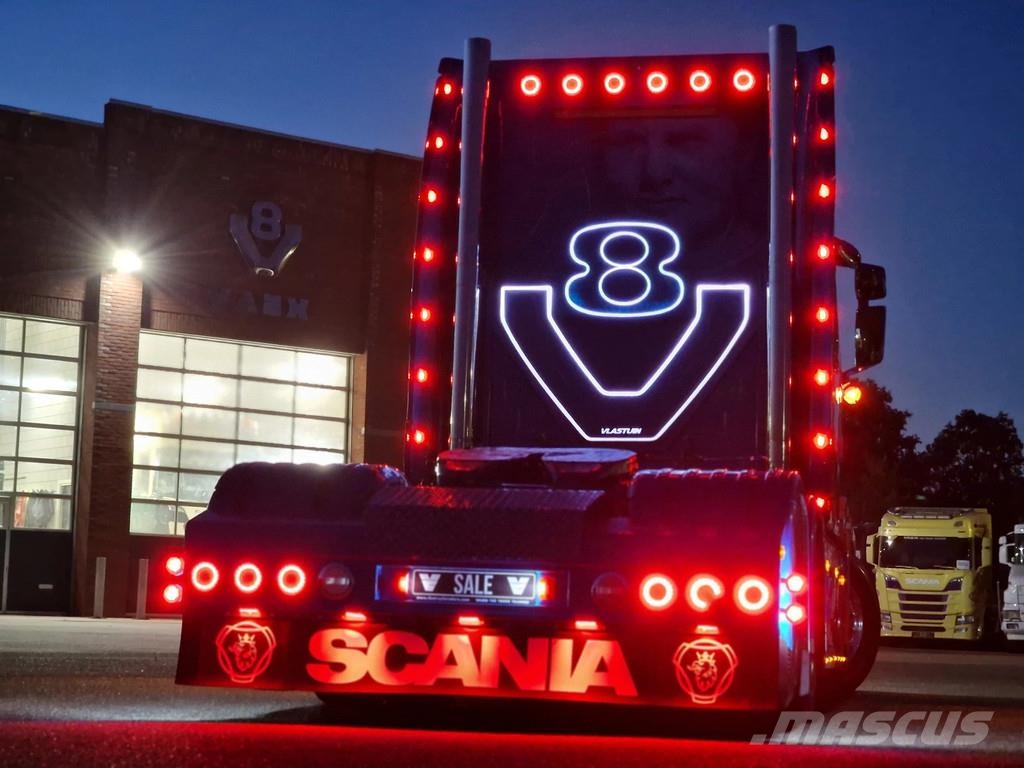 Scania S730 V8 NGS Torpedo / Hauber - Vlastuin - Show tru Vetopöytäautot