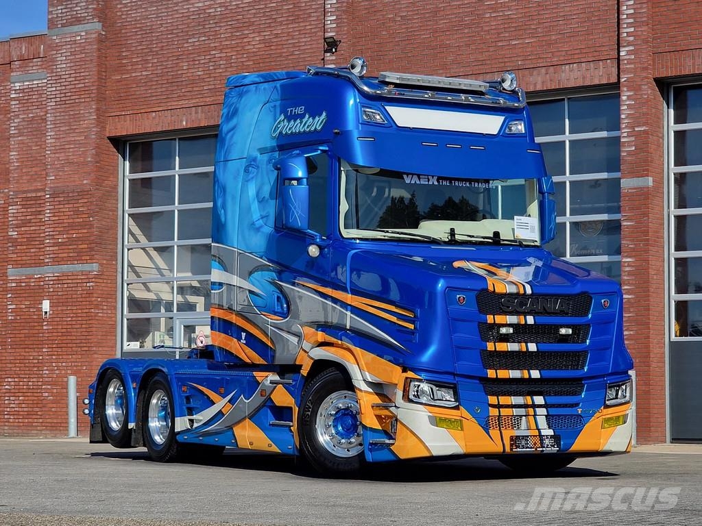 Scania S730 V8 NGS Torpedo / Hauber - Vlastuin - Show tru Vetopöytäautot