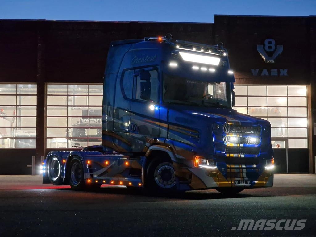 Scania S730 V8 NGS Torpedo / Hauber - Vlastuin - Show tru Vetopöytäautot