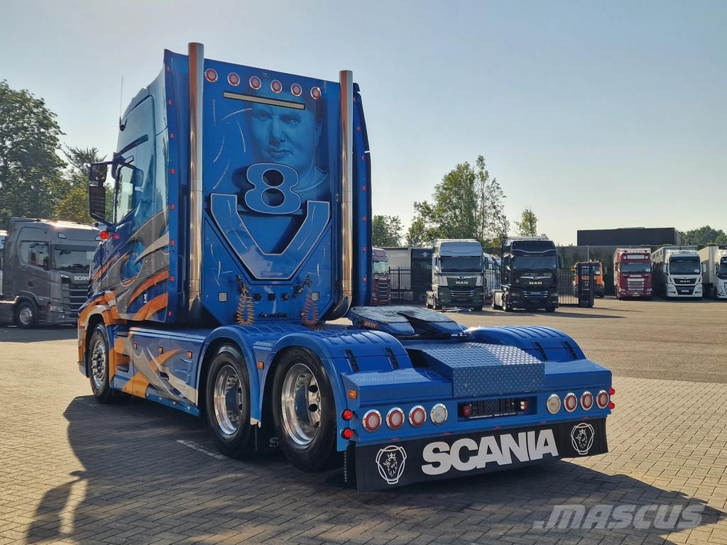 Scania S730 V8 NGS Torpedo / Hauber - Vlastuin - Show tru Vetopöytäautot