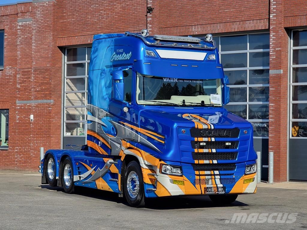 Scania S730 V8 NGS Torpedo / Hauber - Vlastuin - Show tru Vetopöytäautot