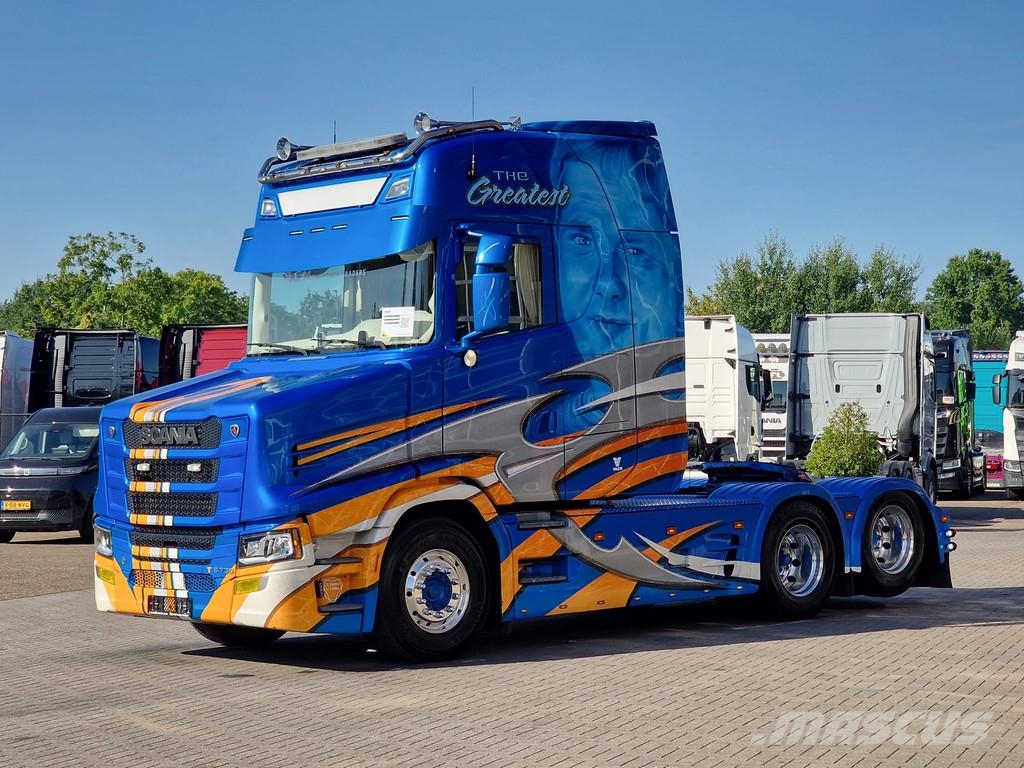 Scania S730 V8 NGS Torpedo / Hauber - Vlastuin - Show tru Vetopöytäautot