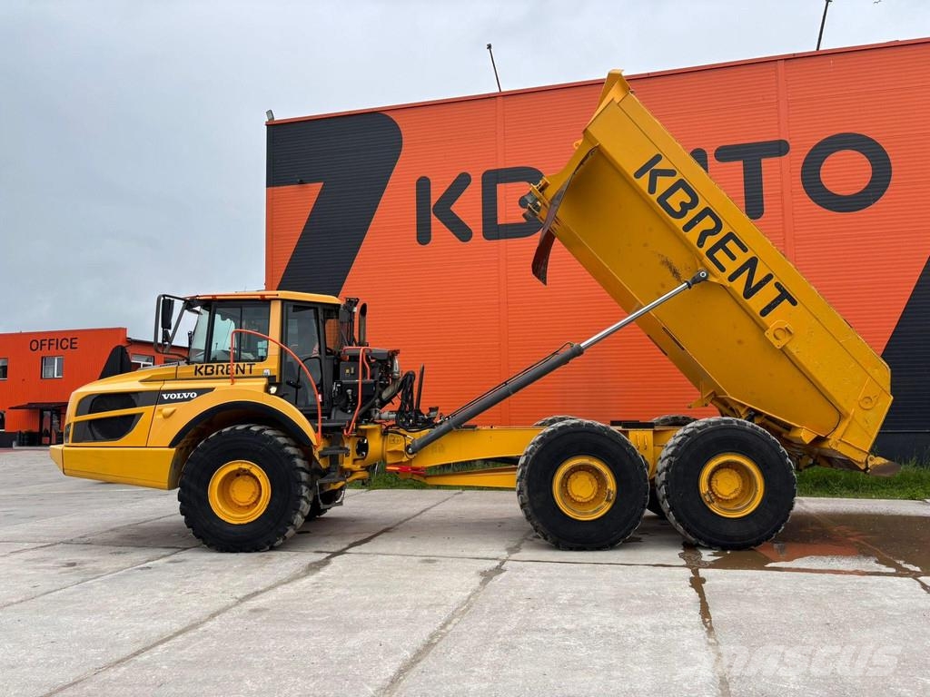 Volvo A 25 G 6X6 BOX L=5107 mm ساحبات مفصلية