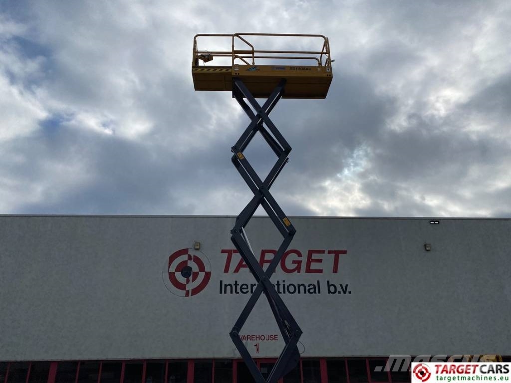 XCMG XG1008AC Lithium LI-ION Scissor Work Lift 1000cm Plataformas tijera