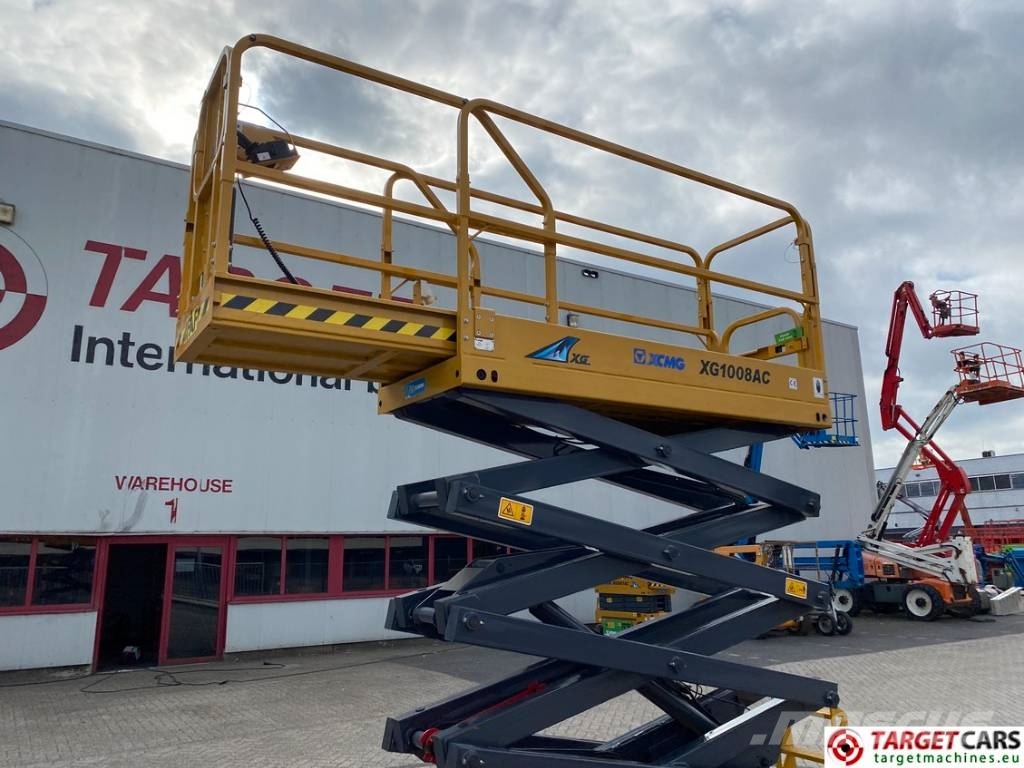 XCMG XG1008AC Lithium LI-ION Scissor Work Lift 1000cm Plataformas tijera