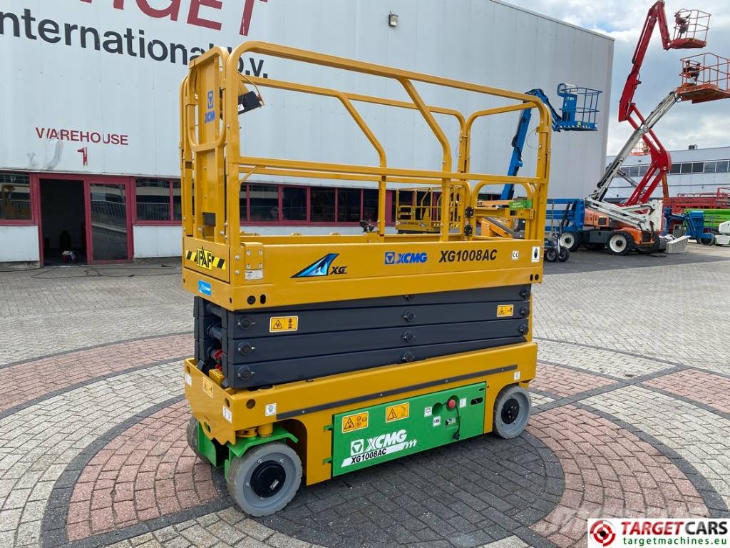 XCMG XG1008AC Lithium LI-ION Scissor Work Lift 1000cm Plataformas tijera