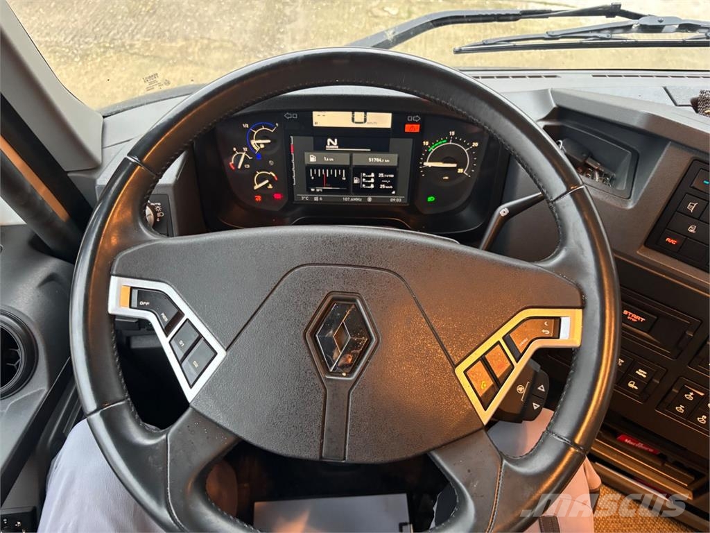 Renault C 480 DE 13 6X2 + CISTERNA FEKÁLNA Tartályos teherautók