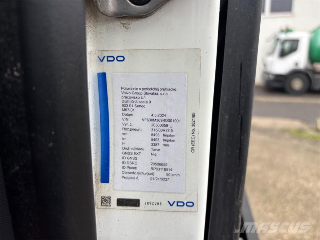 Renault C 480 DE 13 6X2 + CISTERNA FEKÁLNA Tartályos teherautók