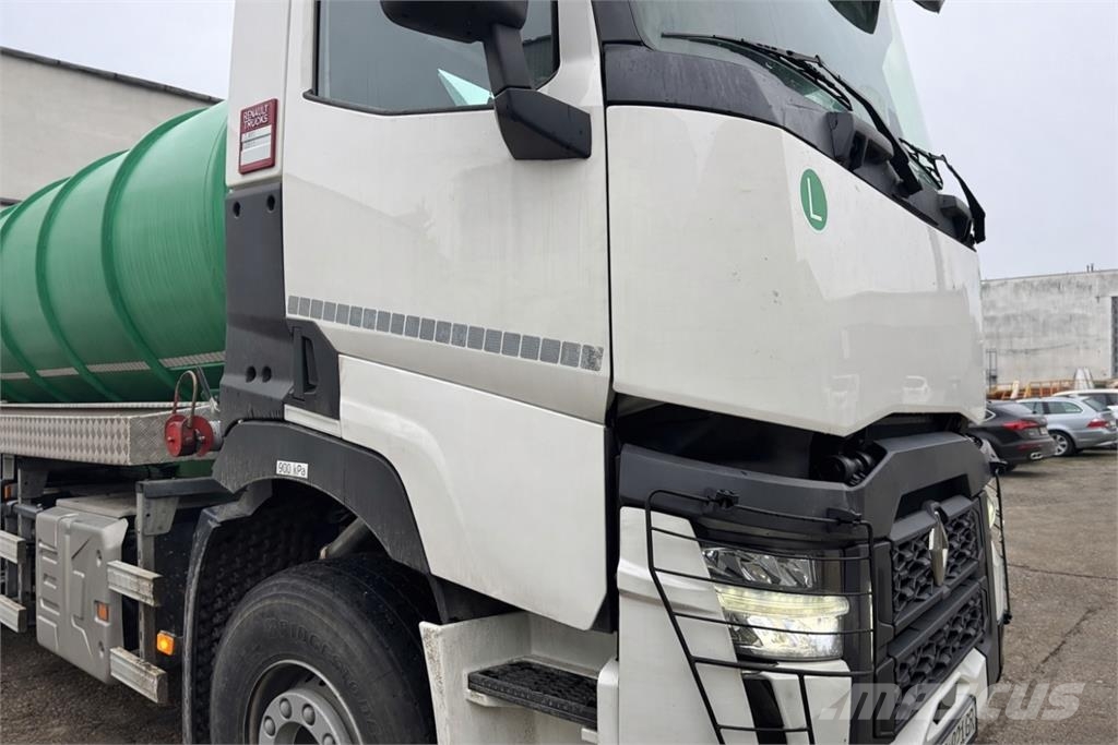 Renault C 480 DE 13 6X2 + CISTERNA FEKÁLNA Tartályos teherautók