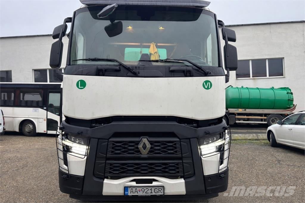 Renault C 480 DE 13 6X2 + CISTERNA FEKÁLNA Tartályos teherautók