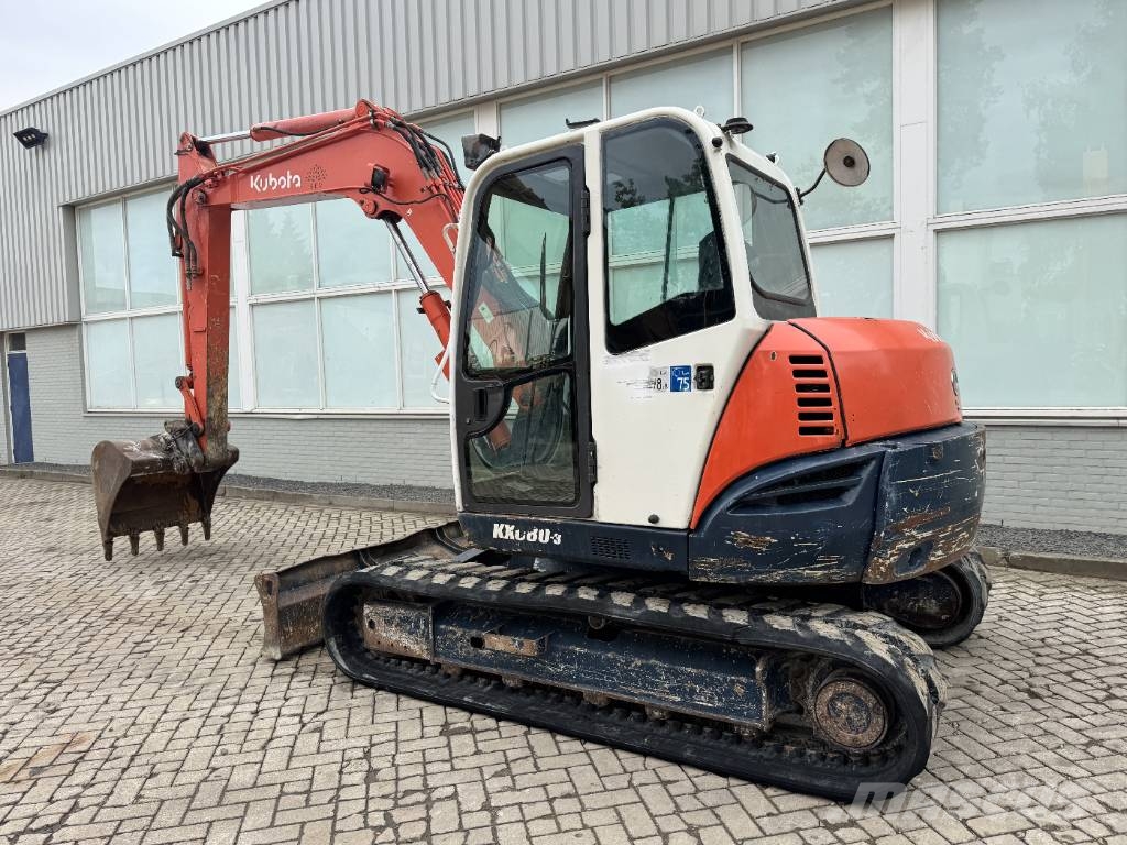 Kubota KX 080-3 Midigrävmaskiner 7t - 12t