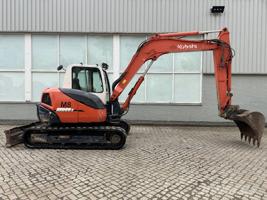 Kubota KX 080-3 Midigrävmaskiner 7t - 12t