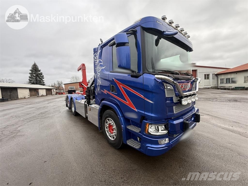 Scania G460B6X2*4NB Kraanaga veokid