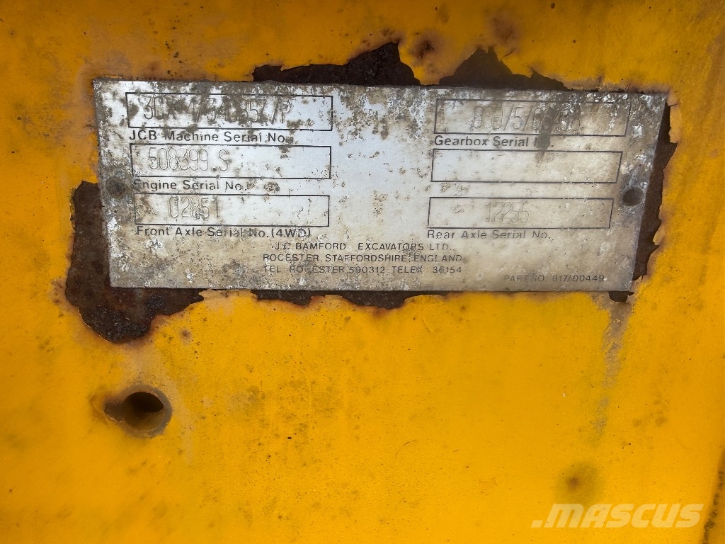 JCB 3 CX Rovokopači