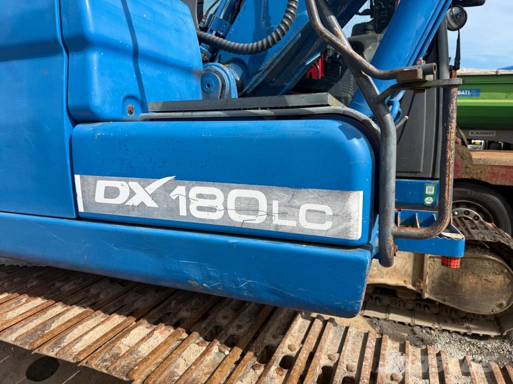 Doosan DX180LC Monoboom / rups graafmachine / Kettingbagg Rupsgraafmachines