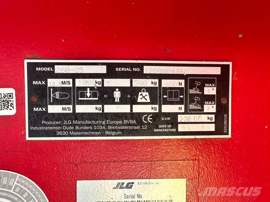 JLG Liftlux SL260-25D 4WD Škarjaste dvižne ploščadi