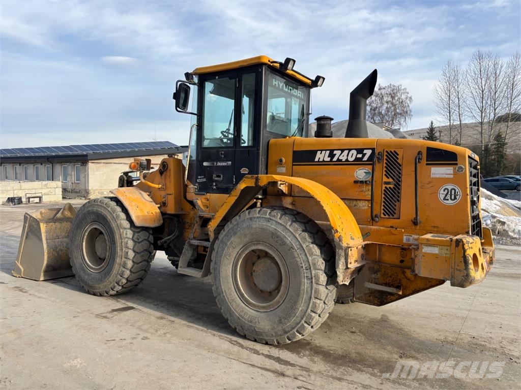 Hyundai HL 740-7 Stavebníctvo - ostatné