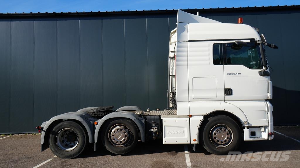 MAN TGX 26.440 6X2 tractor unit Naudoti vilkikai