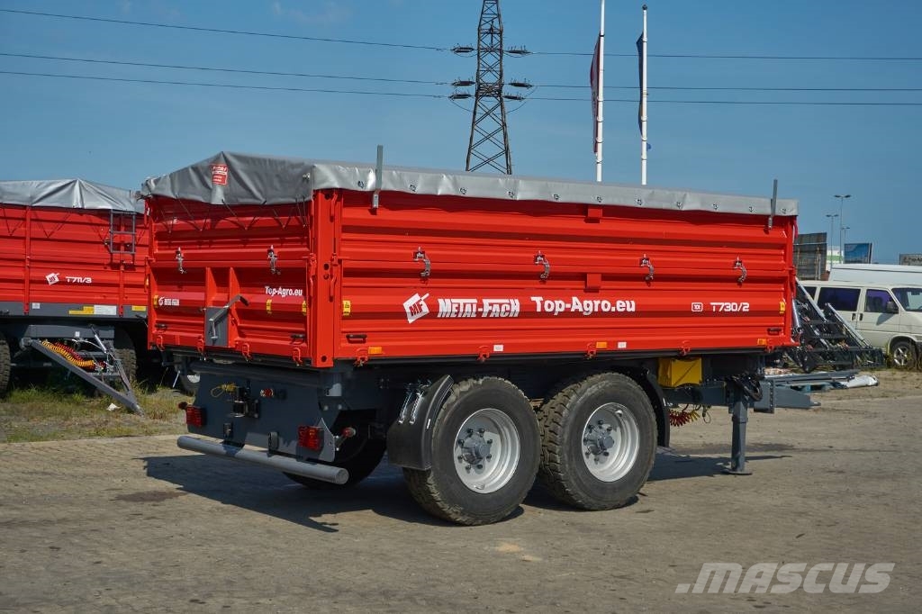 Metal-Fach T730/2 - 10T,  Tandem, well equipped Kallurhaagised