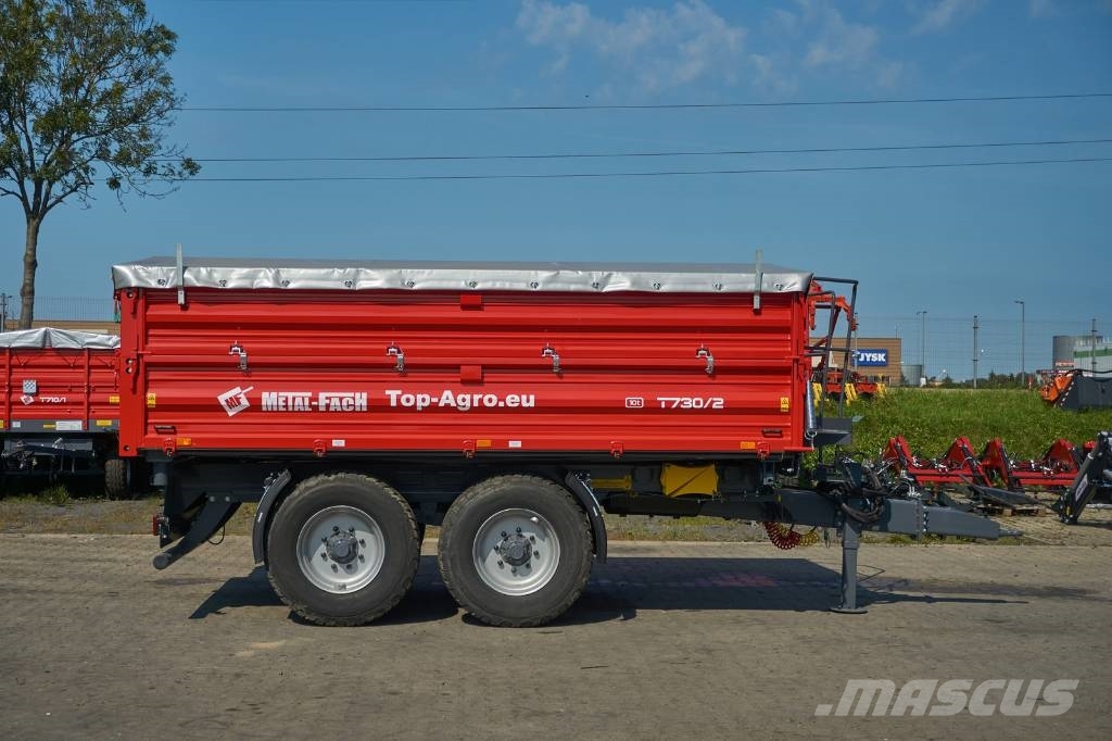 Metal-Fach T730/2 - 10T,  Tandem, well equipped Kallurhaagised