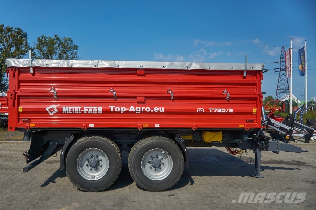 Metal-Fach T730/2 - 10T,  Tandem, well equipped Kallurhaagised