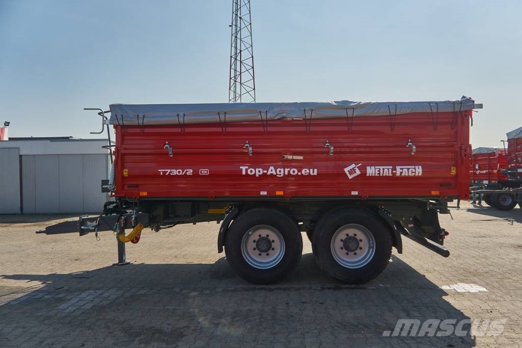 Metal-Fach T730/2 - 10T,  Tandem, well equipped Kallurhaagised