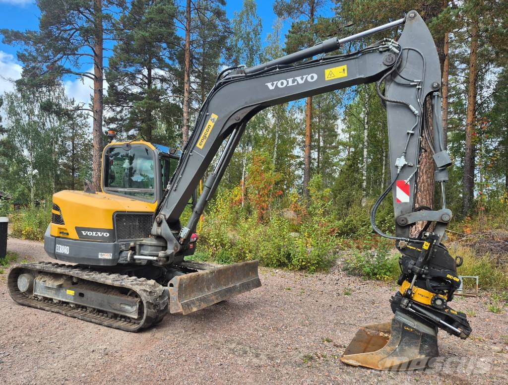 Volvo ECR 88 D Midigraafmachines 7t - 12t
