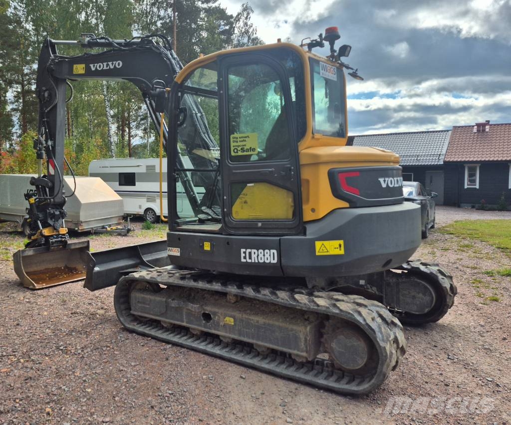 Volvo ECR 88 D Midigraafmachines 7t - 12t
