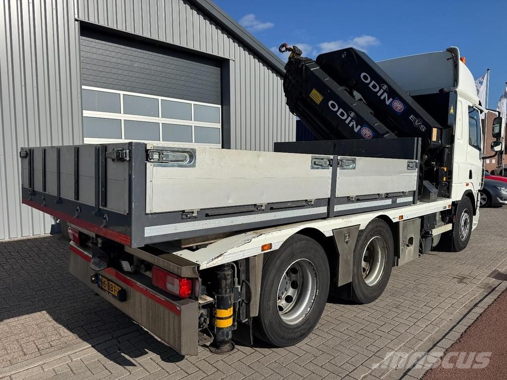 DAF CF85-460 FAS 6x2 Trekker / Bakwagen, HMF Odin 6020 Tahače