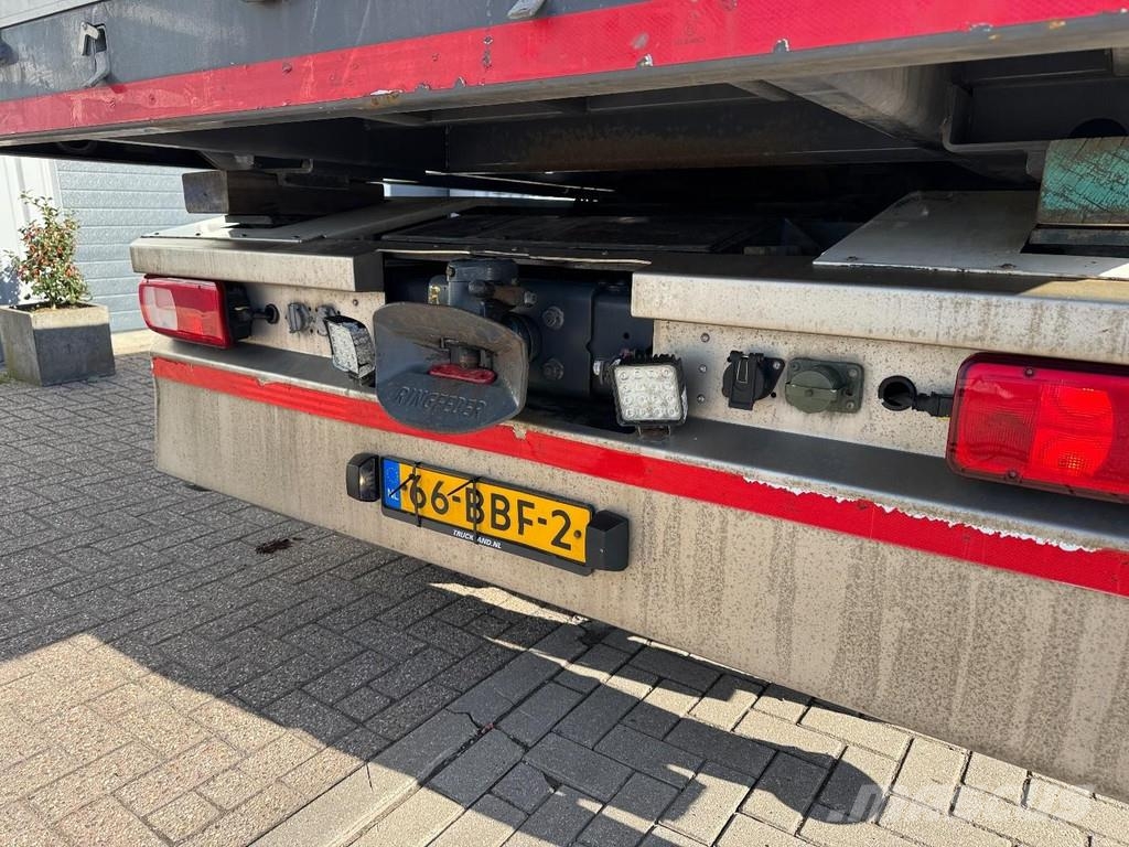DAF CF85-460 FAS 6x2 Trekker / Bakwagen, HMF Odin 6020 Tahače